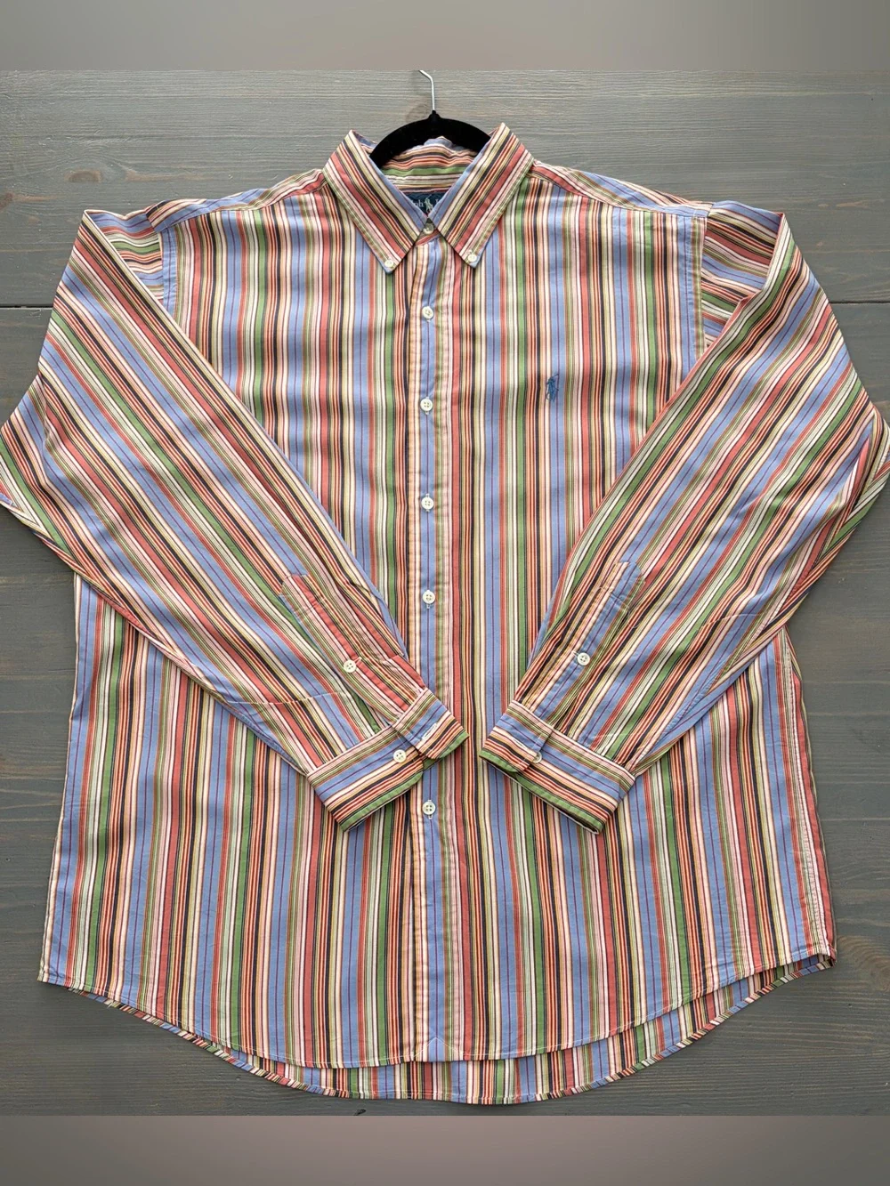 Polo Ralph Lauren Men’s XL Shirt Striped Cotton